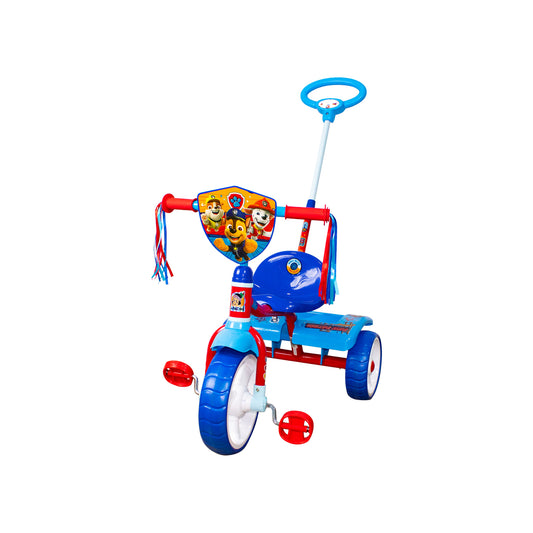 TRICICLO APACHE PAW PATROL C/BARRA DE EMPUJE